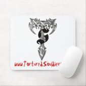 Tapis De Souris Souldiers torturé - "page d'accueil" Mousepad (Avec souris)