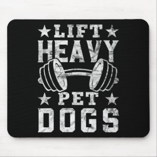 Tapis De Souris Soulever des chiens de compagnie lourds Gym pour h