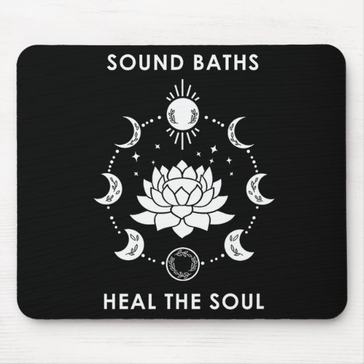 Tapis De Souris Sound Baths Heal The Soul New Age Sritual Wellness (Devant)