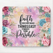 Tapis De Souris source d'inspiration Bible chrétienne Verse (Devant)