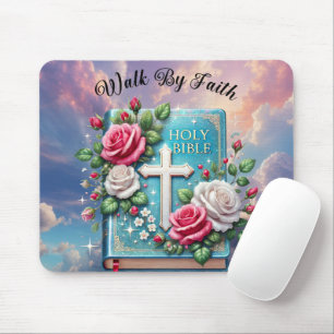 Tapis De Souris source d'inspiration Bible chrétienne Verse