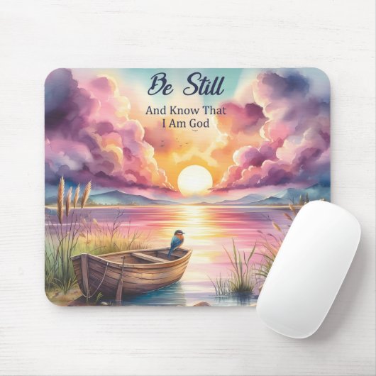 Tapis De Souris source d'inspiration Bible chrétienne Verse (Avec souris)