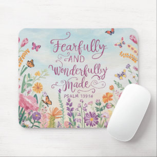 Tapis De Souris source d'inspiration Bible chrétienne Verse