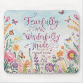 Tapis De Souris source d'inspiration Bible chrétienne Verse (Devant)