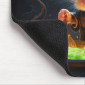Tapis De Souris Sourcier magicien. (Coin)