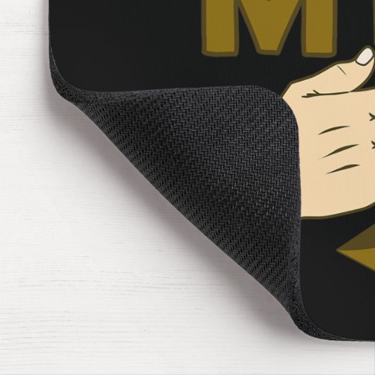 Tapis De Souris Sourds sourds à la main Sensibilisation à la perte (Coin)