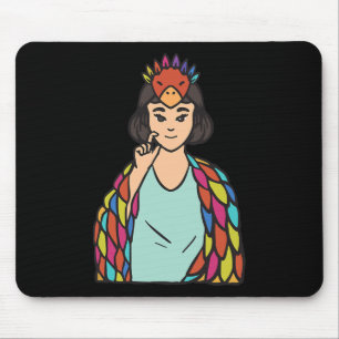 Tapis De Souris Sourds Sourds de la main de l'Asl Sensibilisation