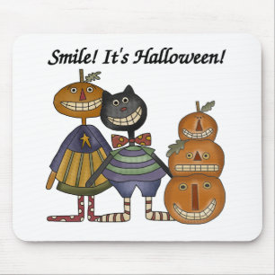 Tapis De Souris Sourire c'est Halloween