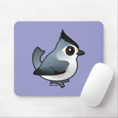 Tapis De Souris Souris à crête noire (Avec souris)