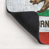 Tapis De Souris Souris à drapeau de l'État de Californie (Coin)