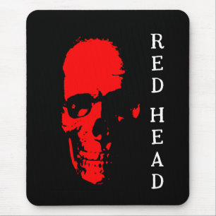Tapis De Souris Souris à tête rouge