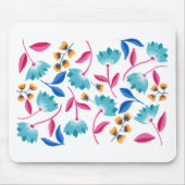 Tapis De Souris Souris Abstraite couleur rose vif (Devant)