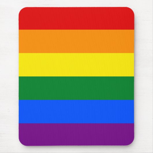 Tapis De Souris Souris arc-en-ciel (Devant)