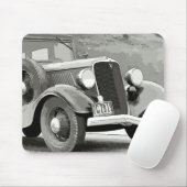 Tapis De Souris Souris auto vintage (Avec souris)