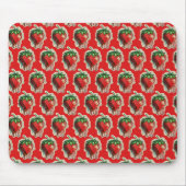 Tapis De Souris Souris aux fraises (Devant)