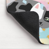 Tapis De Souris Souris avec chat et : Souris (Coin)