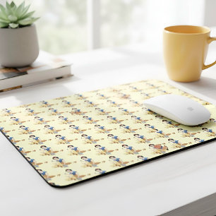 Tapis De Souris Souris Blanche Neige