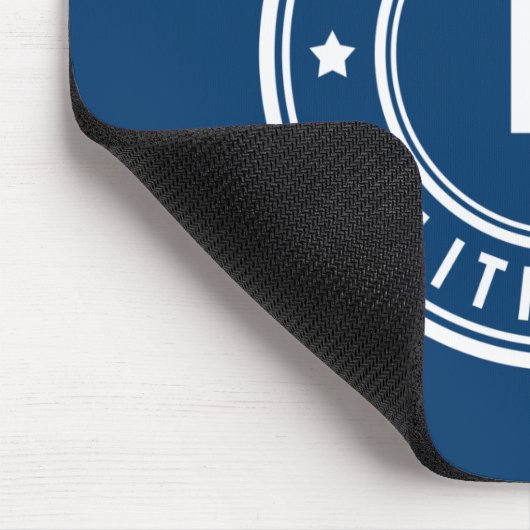 Tapis De Souris Souris bleu Élément Lithium (Coin)
