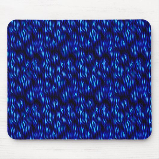Tapis De Souris Souris bleu Shimmer (Devant)