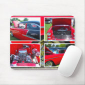 Tapis De Souris Souris Collage Chevrolet 1955 (Avec souris)