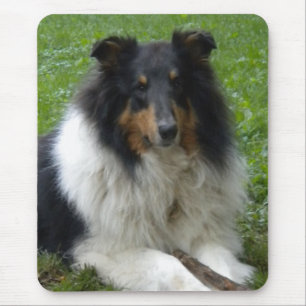 Tapis De Souris Souris Collie arrondie