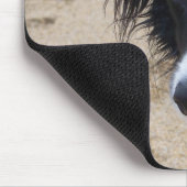 Tapis De Souris Souris Collie Bordure (Coin)