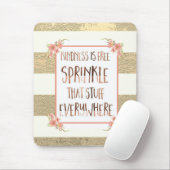 Tapis De Souris Souris Confetti (Avec souris)