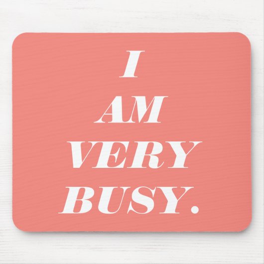 Tapis De Souris Souris Coral Vivant Très Occupé (Devant)