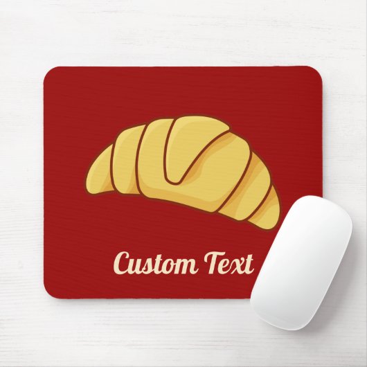 Tapis De Souris Souris Croissant (Avec souris)