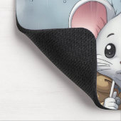 Tapis De Souris Souris Dans La Pluie (Coin)