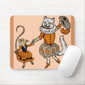 Tapis De Souris souris dansant avec un chat (Avec souris)