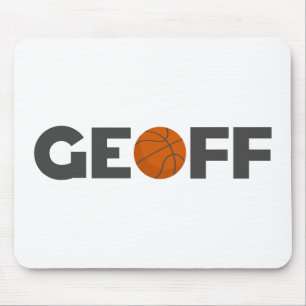 Tapis De Souris Souris de basket-ball Geoff