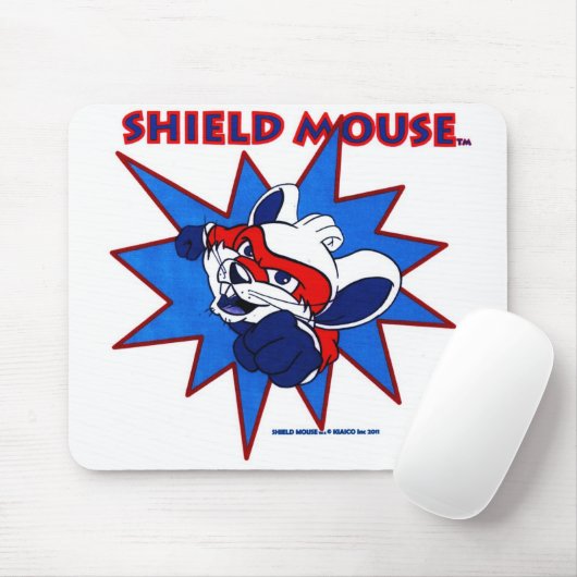 Tapis De Souris SOURIS de BOUCLIER "Fly'n chez Ya !" Mousepad (Avec souris)