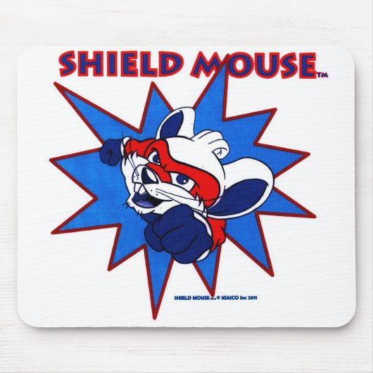 Tapis De Souris SOURIS de BOUCLIER "Fly'n chez Ya !" Mousepad (Devant)
