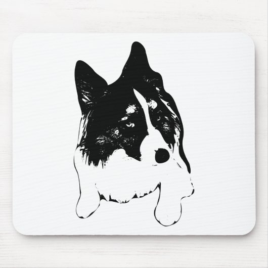 Tapis De Souris Souris De Bureau À Neige (Devant)