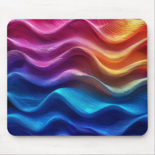 Tapis De Souris Souris de bureau colorée abstraite pour configurat