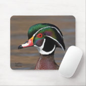 Tapis De Souris Souris de canard à bois (Avec souris)