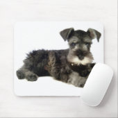 Tapis De Souris Souris de Chien Chien à chienne minuscule gris (Avec souris)