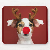 Tapis De Souris Souris de chien joueuse