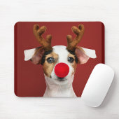 Tapis De Souris Souris de chien joueuse