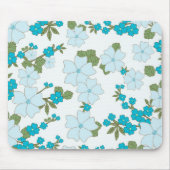 Tapis De Souris Souris de collection de fleurs de printemps (Devant)