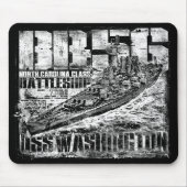 Tapis De Souris Souris de combat Washington (Devant)