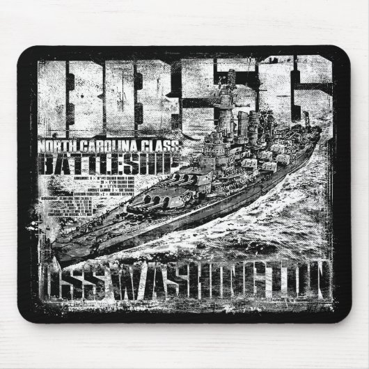 Tapis De Souris Souris de combat Washington (Devant)