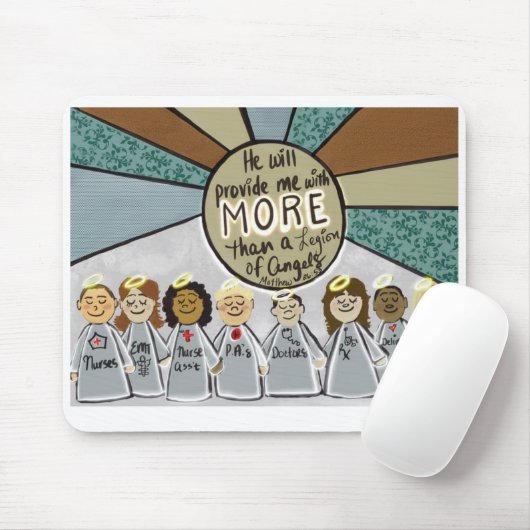 Tapis De Souris Souris de héros (Avec souris)