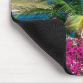 Tapis De Souris Souris de la scène tropicale (Coin)