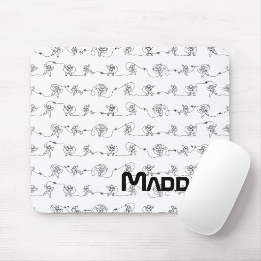 Tapis De Souris Souris de l'astronaute (Avec souris)
