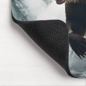Tapis De Souris Souris de l'ours jaune (Coin)