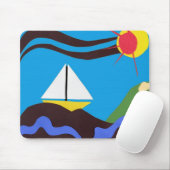 Tapis De Souris Souris de marin de soleil (Avec souris)