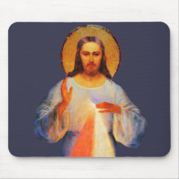 Tapis De Souris Souris de Miséricorde divine Jésus