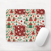 Tapis De Souris Souris de Noël (Avec souris)